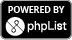 powered by phpList 3.5.9, © phpList ltd